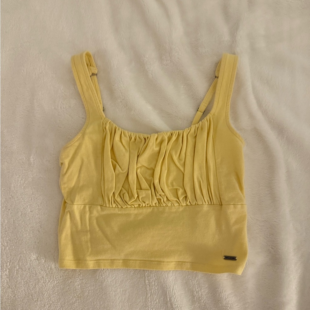 Hollister Yellow Camisole Top